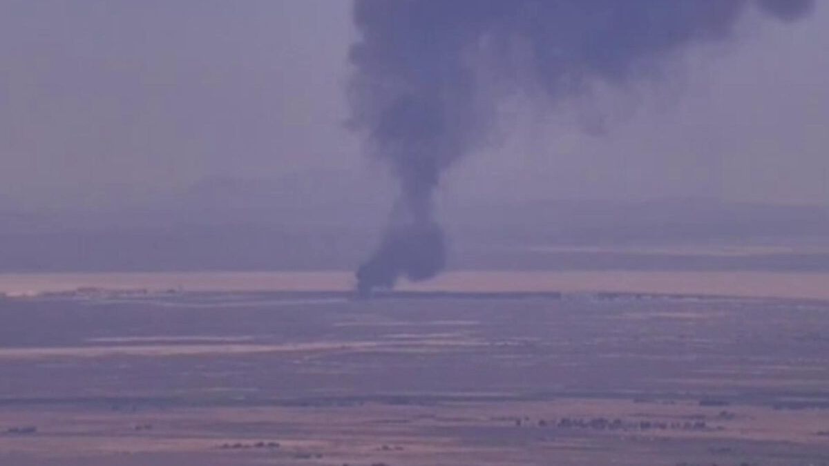 Ocho muertos tras estrellarse un bombardero en una base de EEUU en California