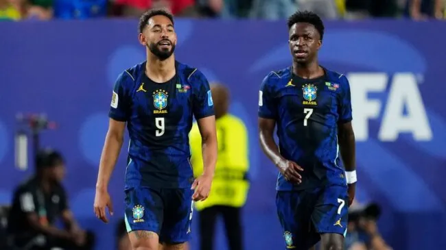 Vinicius lidera la goleada de Brasil a Haití en una noche marcada por la lesión de Raphinha