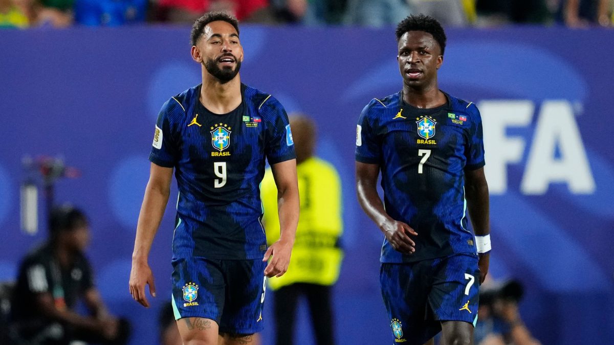 Vinicius lidera la goleada de Brasil a Haití en una noche marcada por la lesión de Raphinha