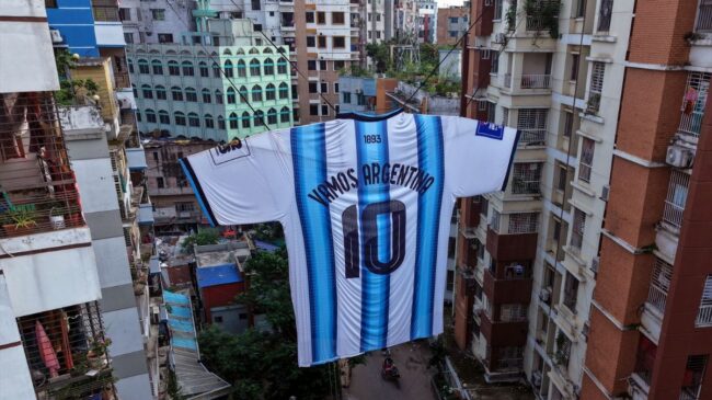 Bangladés, donde Argentina encontró una segunda patria para el Mundial