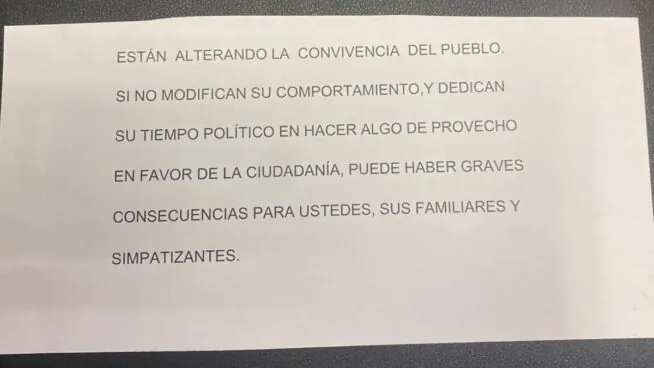 Vox denuncia haber recibido una carta con amenazas a cargos y familiares en Valladolid