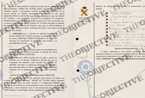 La UCO revela la estrategia de Cerdán y Leire para apartar a la juez del 'caso David Sánchez'
