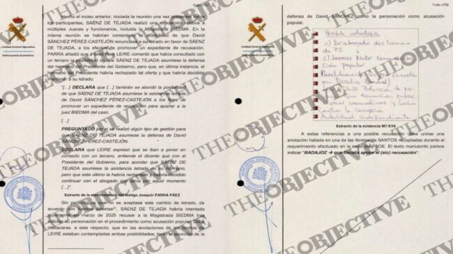 La UCO revela la estrategia de Cerdán y Leire para apartar a la juez del 'caso David Sánchez'