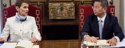 Chivite se reunió con los clientes chinos de Zapatero tras pagarle 160.000 euros