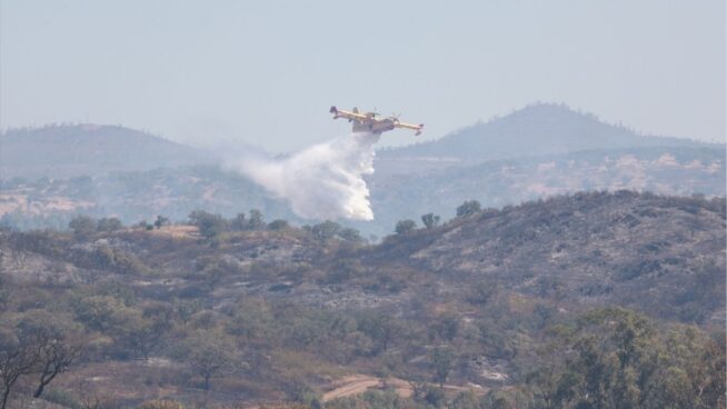 Extinguido el incendio forestal de Huelva tras una semana de trabajos del Infoca