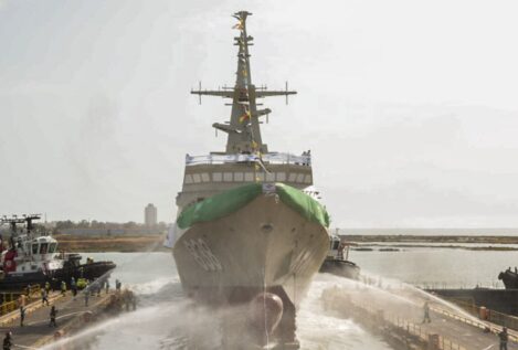 Navantia bota la sexta corbeta para Arabia Saudí y avanza en la construcción de dos más