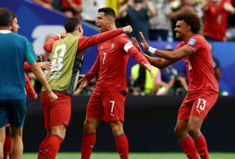 Portugal se resarce con una 'manita' a Uzbekistán y un Cristiano Ronaldo histórico