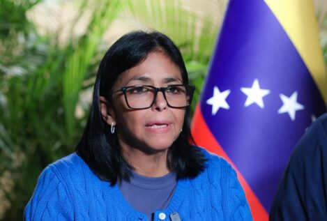 Delcy Rodríguez agradece al rey Felipe VI su mensaje de solidaridad hacia los afectados