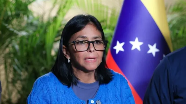 Delcy Rodríguez agradece al rey Felipe VI su mensaje de solidaridad hacia los afectados