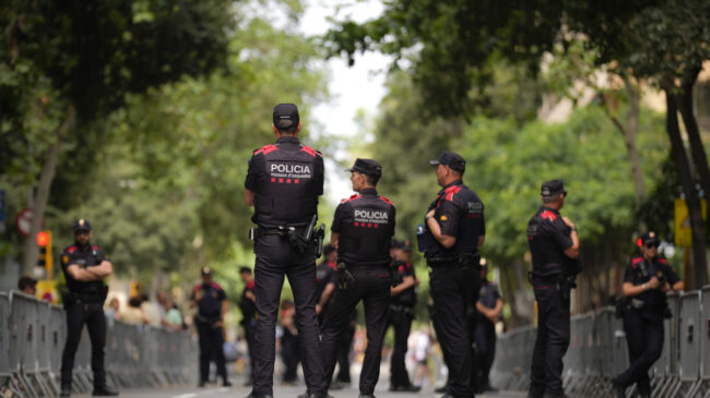 Cuatro detenidos en el despliegue policial «más grande de la historia» en Barcelona por el Papa