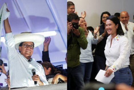 Sánchez da el sorpasso en las elecciones de Perú y supera a Fujimori con el 94% escrutado