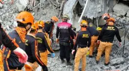 Al menos 21 muertos por el derrumbe de un edificio en construcción en Filipinas