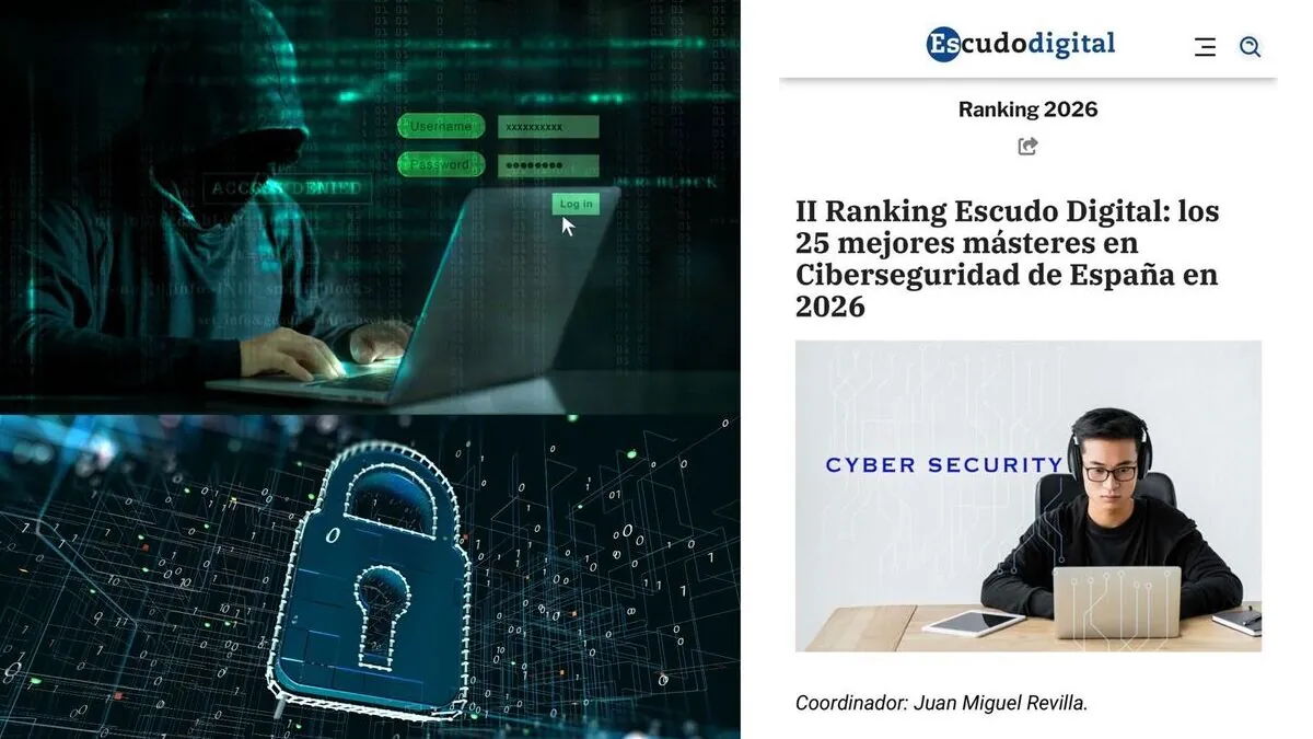 La UPV, Nebrija y Comillas lideran el ranking de los mejores másteres de ciberseguridad