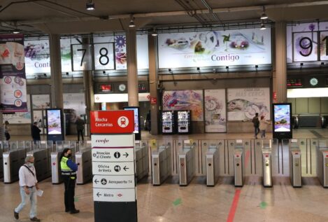 Detenidos dos hombres por robo y lesiones graves con un machete a un vigilante de Renfe