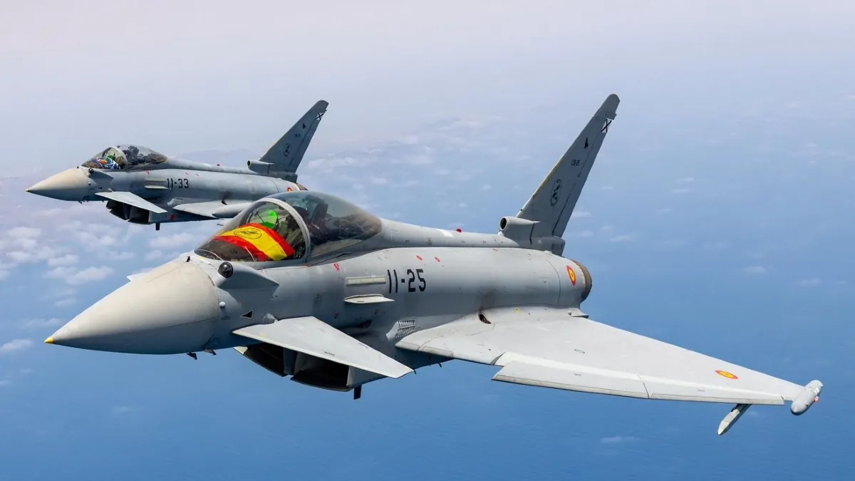 El Ejército del Aire participará con cuatro cazas en el desfile por la independencia de EEUU