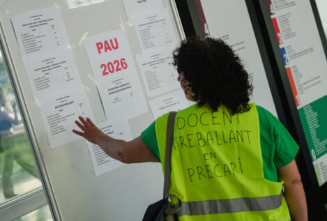 La huelga educativa valenciana se enquista en el uso del valenciano y la subida salarial