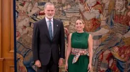 El Rey recibe en Zarzuela a María Guardiola tras su reelección como presidenta de Extremadura
