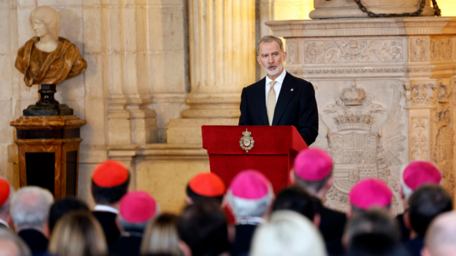 Lea aquí el discurso completo de Felipe VI ante el Papa