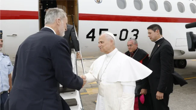 El Papa agradece a España y «de modo especial» al Rey Felipe VI su acogida