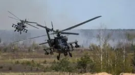 Rescatados los dos tripulantes del helicóptero del Ejército de EEUU estrellado cerca Ormuz