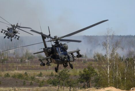 Rescatados los dos tripulantes del helicóptero del Ejército de EEUU estrellado cerca Ormuz