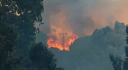 El incendio de Huelva sigue avanzando y ya supera las 5.000 hectáreas quemadas