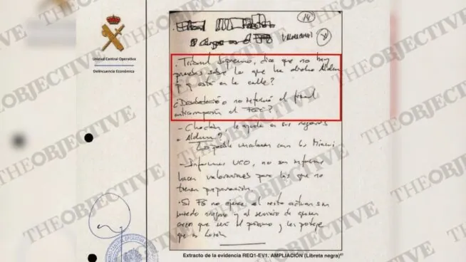 Cerdán anotó en su agenda la «desobediencia» del fiscal Luzón al poner en libertad a Aldama