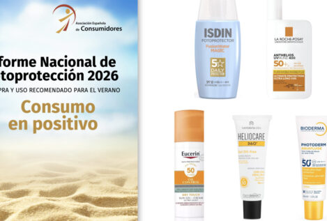 Isdin lidera la protección facial diaria, según la Asociación Española de Consumidores