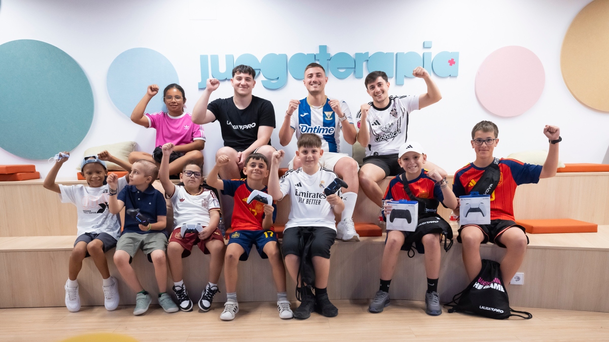 LALIGA FC Pro y Juegaterapia acercan los ‘esports’ a menores con cáncer