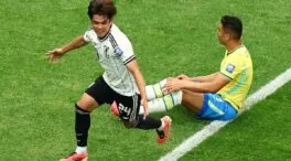 El polémico jugador japonés Kaishu Sano: de pasar por la cárcel a marcarle a Brasil