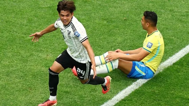 El polémico jugador japonés Kaishu Sano: de pasar por la cárcel a marcarle a Brasil
