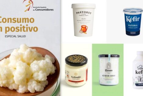 La Asociación Española de Consumidores elabora una guía informativa sobre el kéfir