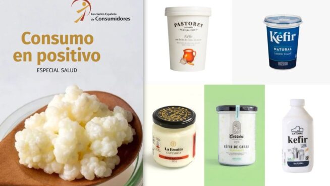 La Asociación Española de Consumidores elabora una guía informativa sobre el kéfir
