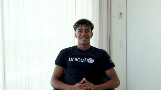 Lamine Yamal, nombrado embajador de Buena Voluntad de Unicef