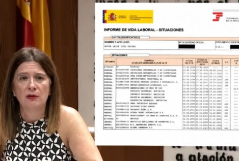 La vida laboral de Leire Díez no incluye la etapa en la que cobró del PSOE como asesora
