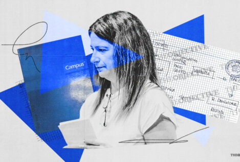 La libreta azul de Leire Díez, la caja de Pandora del PSOE: «Ayuso ha montado un CNI»