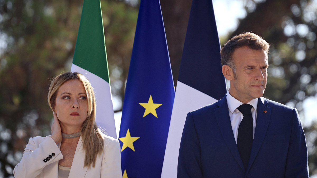 Macron y Meloni rechazan que sus relaciones sean «glaciales» y destacan sus convergencias