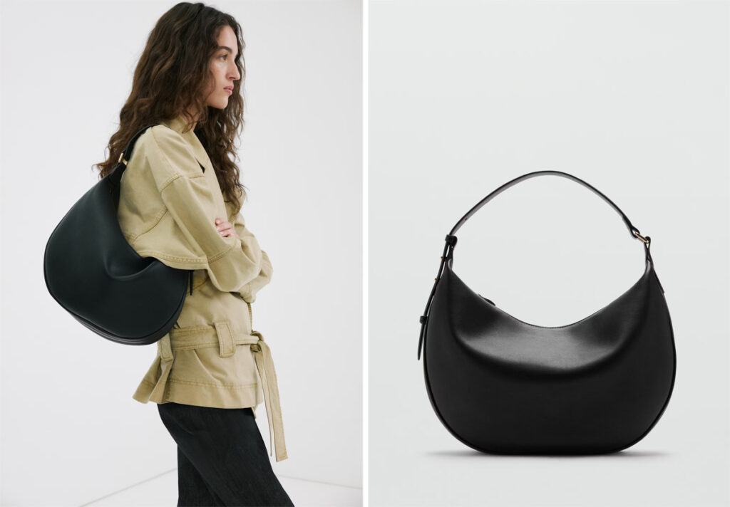 Bolso negro de Mango. (PVP: 39.99€)