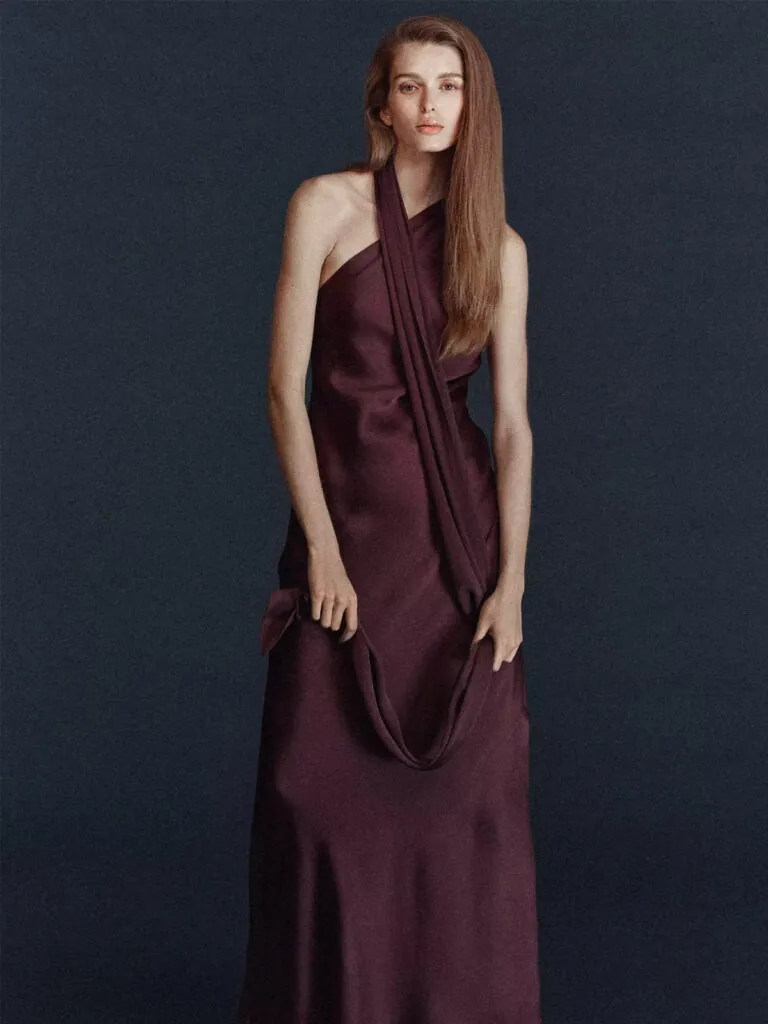 Vestido de fiesta de Mango. (PVP: 190€)