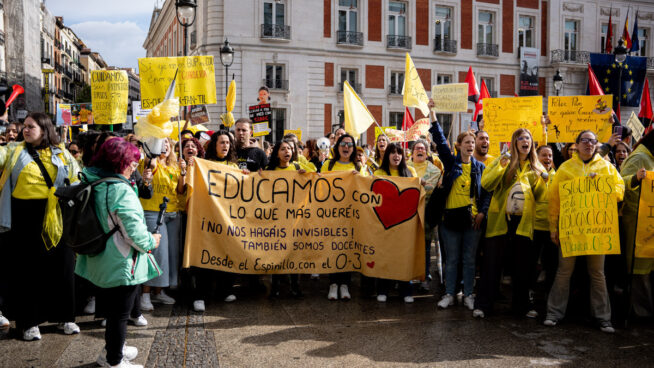 El profesorado de Madrid irá a la huelga indefinida el próximo 14 de octubre