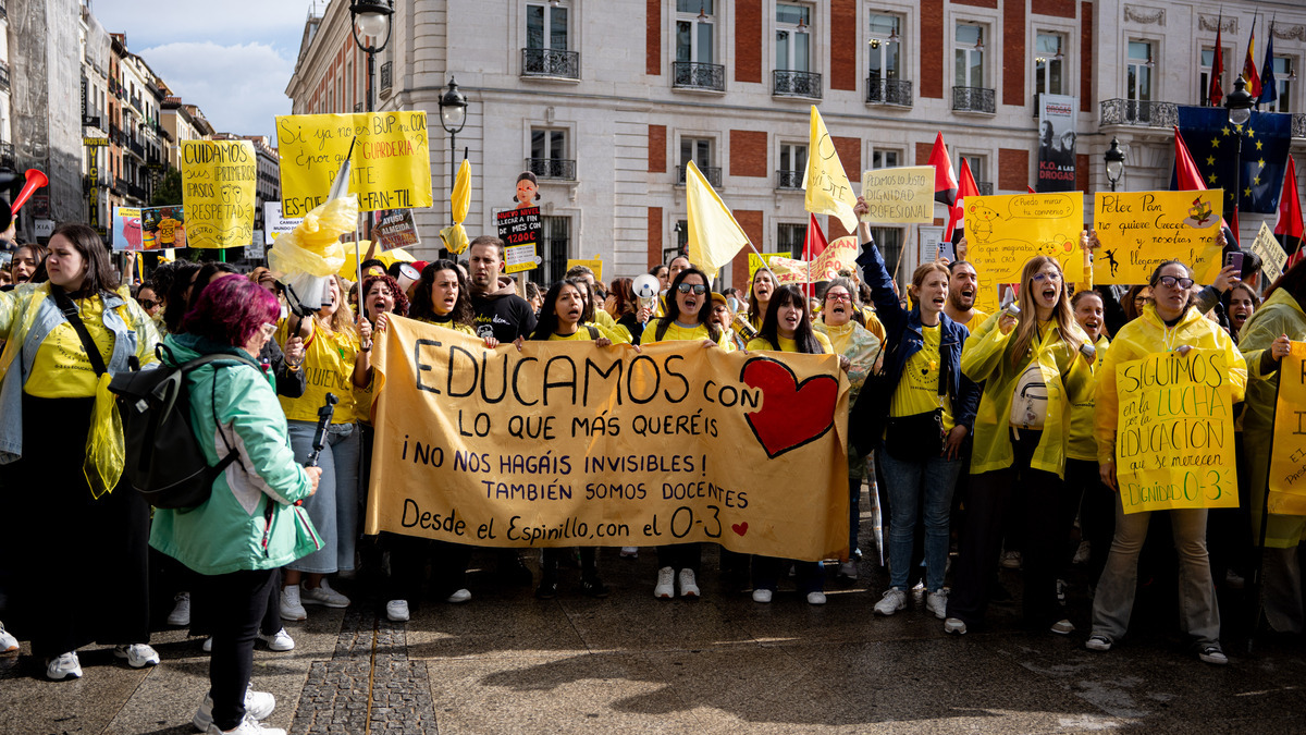 El profesorado de Madrid irá a la huelga indefinida el próximo 14 de octubre