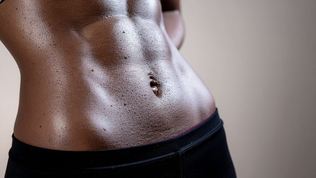 Abdomen marcado