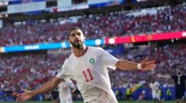 Marruecos tumba a Escocia tras anotar el gol tempranero de Saibari