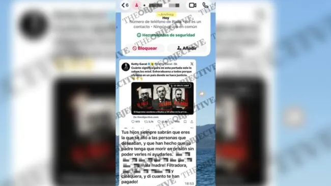 La novia de Ábalos amenaza a su exmujer tras la condena: «¿Cuánto te han pagado?»