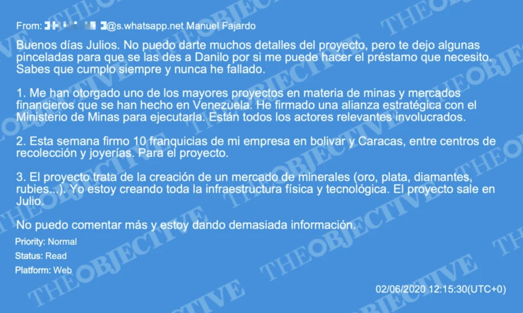 fajardo julio martínez zapatero
