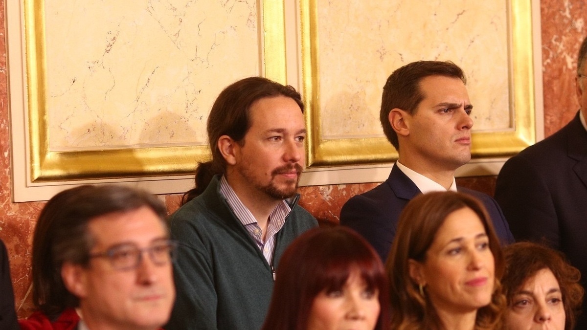 Iglesias admite que engañó a Rivera y al PNV para hacer presidente a Sánchez en 2018