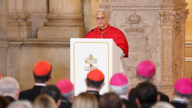 Lea aquí el discurso completo del Papa León XIV