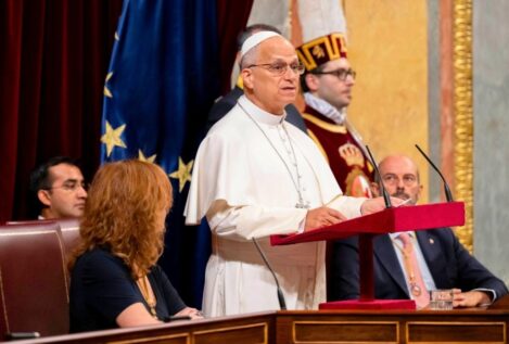 Lea aquí el discurso completo pronunciado por el Papa en el Congreso de los Diputados