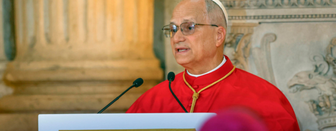 León XIV: «Vengo a alentar una reconciliación entre las distintas fuerzas de esta Nación»