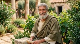 Epicuro, filósofo, sobre la importancia de tus círculos: «Para ser feliz en la vida, de todos los medios que la sabiduría proporciona el más importante es la amistad»